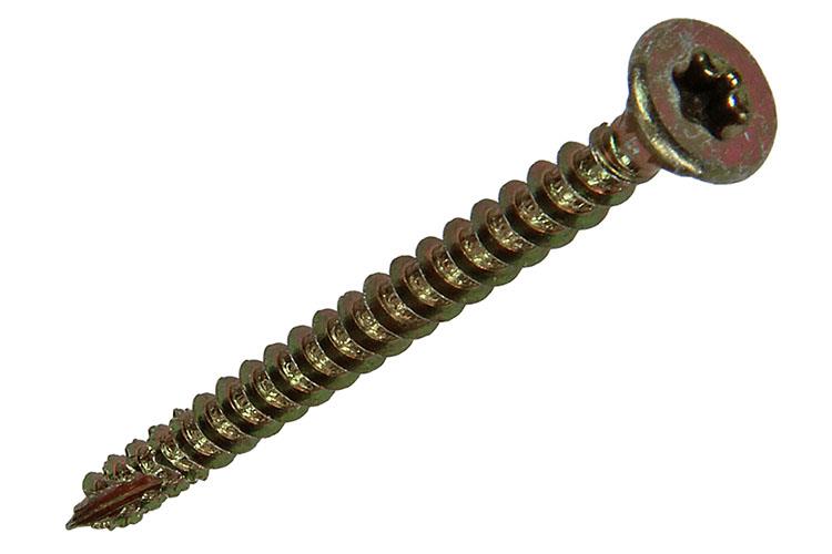 Afbeelding laden in galerijviewer, Mack 1018007 - spaanplschr.vzkop-zelfb. geelverz. 55 st 3,5 x 40 mm | 5 stuks
