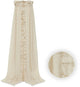 Jollein sluier vintage 155cm ruffle nougat