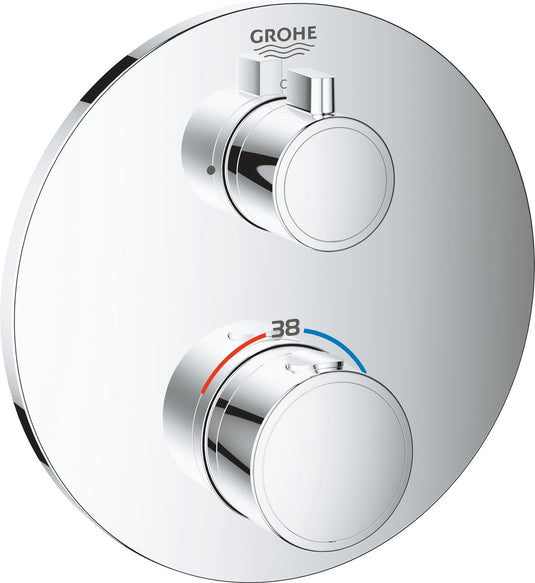 Grohe grohtherm thermostatische inbouww douchekraan - chroom
