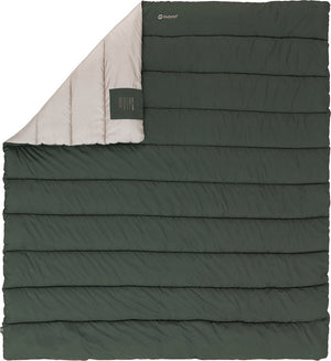 Outwell campion duvet double slaapzak dekbed 2 persoons 220 x200 cm groen