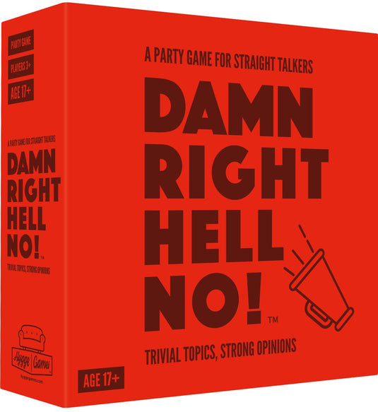 Koelkastpoezie hygge games party game partyspel - damn right hell no