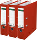 Leitz 180° ordner pp a4 - rugbreedte van 80mm - voordeelverpakking (3 stuks) - rood