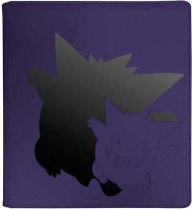 Ultrapro pokémon - pro-binder zippered 12 pocket gengar elite series