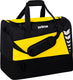 Erima six wings (small) sporttas met bodemvak - zwart geel | maat: s