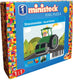 Ministeck bouwvoertuig mozaïek set - road roller - kleine doos - 400 steentjes.