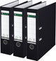 Leitz 180° ordner pp a4 - rugbreedte van 80mm - voordeelverpakking (3 stuks) - zwart