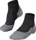 Falke ru4 short anti-blaar katoen functioneel materiaal hardloopsokken heren zwart - maat 42-43