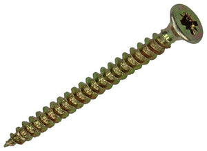 Mack 1020081 - spaanplaatschroef vz kop geel vz 200 st 3,0 x 35 mm | 5 stuks