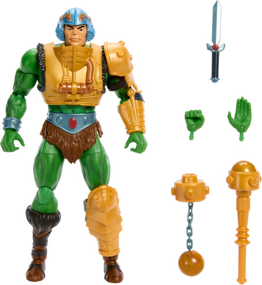 Mattel masters of the universe masterverse vintage collection action figure man-at-arms 18 cm action figuur