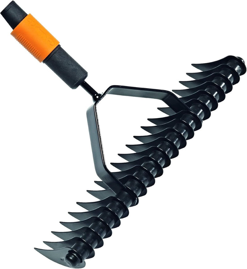ギャラリービューアに画像をロードする, Fiskars quikfit verticuteerhark - tuingereedschap - hark opzetstuk - 370 mm

