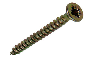 Mack 1020085 - spaanplaatschroef vz kop geel vz 200 st 3,5 x 35 mm | 5 stuks
