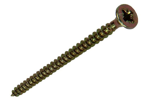 Mack 1020088 - spaanplaatschroef vz kop geel vz 200 st 3,5 x 50 mm | 5 stuks