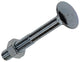 Mack 1020193 - houtbout + moer verzinkt 40 stm5 x 40 mm | 5 stuks