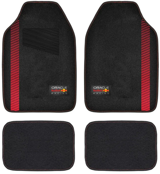 Red bull racing red bull oracle universele automattenset - 4-delige set - zwart rood