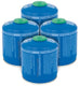 Campingaz cv300 plus cartridge - 4 stuks - kliksysteem - 240 gram butaan propaan - gas