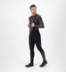Rogelli essential hi vis fietsbroek heren - bretels - zwart - s