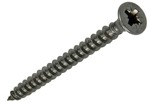 Mack 1020236 - spaanplaatschroef vz kop inox a2 100 st 4,0 x 45 mm | 2 stuks