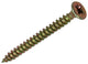 Mack 1020263 - spaanplaatschroef vz kop gvz 500 st 4,0 x 45 mm | 1 stuks