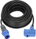 Brennenstuhl cee camping verlengkabel 10m kabel in zwart (cee stekker en hoekkoppeling incl. veiligheidscontact combinatie stopcontact, 230v 16a, voor permanent gebruik buitenshuis, made in germany)