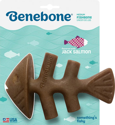 Benebone - kauwartikelen - fishbone - zalm - m 420300