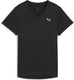 Puma w tad essential vneck tee dames sportshirt - black