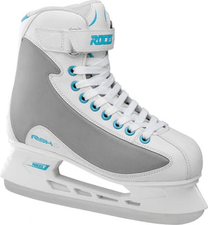 Roces – rsk 2 – ijshockeyschaatsen – schaatsen dames – wit blauw – stevige constructie rvs ijzer – maat eu 40