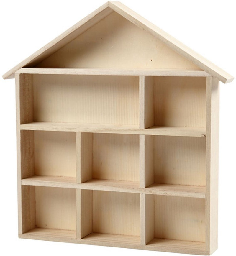 Afbeelding laden in galerijviewer, Creativ company https: www.cchobby.nl letterhuisje-h-26-cm-l-3-5-cm-b-22-cm-afm-26x22-cm-cm-1-stuk
