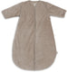 Jollein slaapzak met afritsbare mouw rond 110cm rib milky coffee