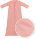 Meyco baby studio collection bow baby slaapzak met afritsbare mouwen - rose - 90cm - 2.5 tog