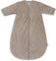 Jollein slaapzak met afritsbare mouw rond 110cm rib milky coffee