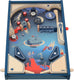 Vilac flipperkast hout ruimte thema kinderspel vintage design.
