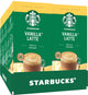Starbucks vanilla latte oploskoffie - 6 doosjes x 5 zakjes