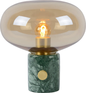 Lucide charlize - tafellamp - ø 23 cm - 1xe27 - groen