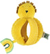 Trixie mr. lion grijpballetje – 3m+ – met kreukelgeluid - ideaal als geboortegeschenk - leeuw