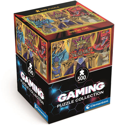 Clementoni - puzzel - 500 stukjes - yu-gi-oh - gaming collection - cube - puzzel voor kinderen en volwassenen