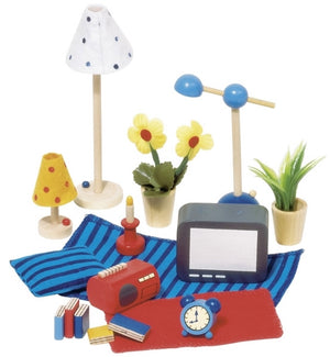 Goki accessoires woonkamer, 17dlg.