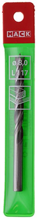 Chargez l'image dans la visionneuse de la galerie, Mack 1018507 - machinehoutboor + centreerpunt ø 8,0 x 117 mm | 5 stuks
