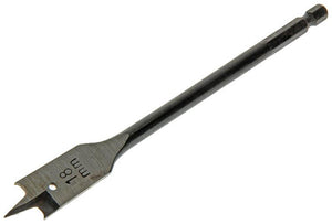 Mack 1018518 - platte houtboor din 7487 ø 18,0 x 160 mm | 5 stuks