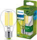 Philips led lamp transparant - 60 w - e27 - koelwit licht