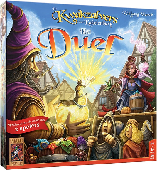 999games 999 games de kwakzalvers van kakelenburg: het duel bordspel