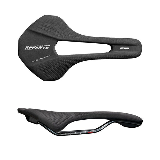 Repente zadel nova aeron 2.0 tpu technologie cromoly rails zwart