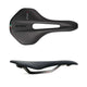 F-tech repente zadel quasar shot 2.0 lcf technologie rvs rails zwart