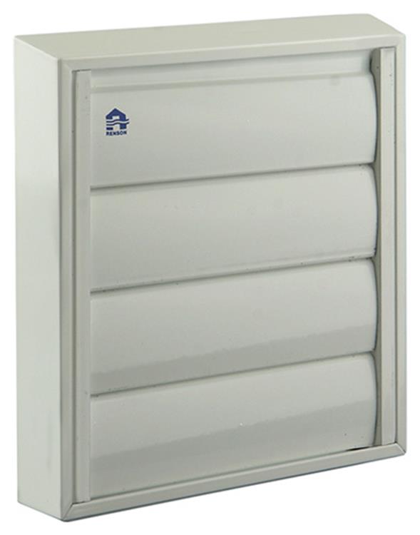 Afbeelding laden in galerijviewer, Renson 1006251 - dampkaprooster opbouw 433 alu ral 9010 173x173mm | 2 stuks
