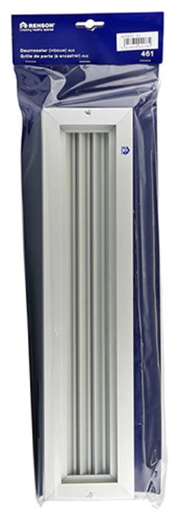 Afbeelding laden in galerijviewer, Renson 1006214 - deurrooster 461 alu f1 425x76mm | 2 stuks
