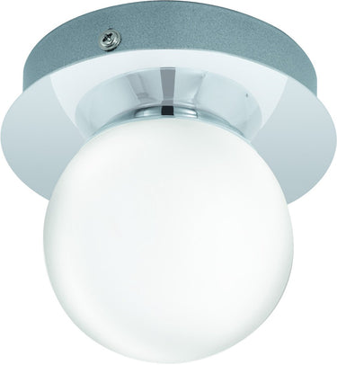 Eglo mosiano - plafondlamp - 1 lichts - led - ø110mm. - chroom - wit