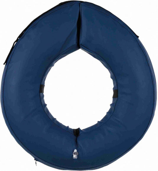 Trixie - beschermkraag - opblaasbaar - blauw - 66-78 x 12 cm