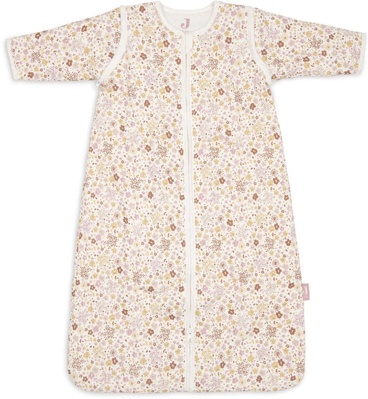 Jollein slaapzak baby met afristbare mouw 70cm - flower fairies
