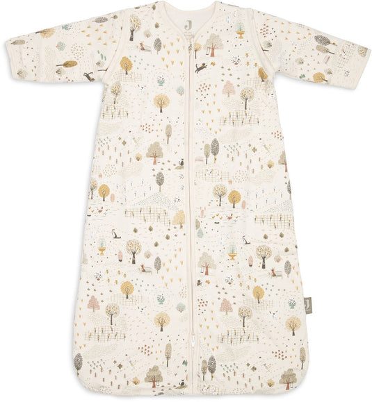 Jollein slaapzak baby met afristbare mouw 90cm - tiny park
