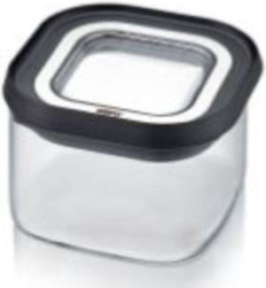 Gefu pantry voorraadbus – 400 ml – borosilicaatglas – luchtdicht stapelbaar