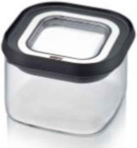 Gefu pantry voorraadbus – 400 ml – borosilicaatglas – luchtdicht stapelbaar
